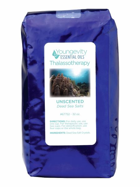 Dead Sea Salts, Unscented - 32 oz