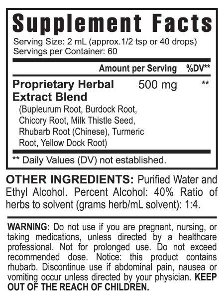 Liver and Gallbladder Health (4oz) - 4 Pack