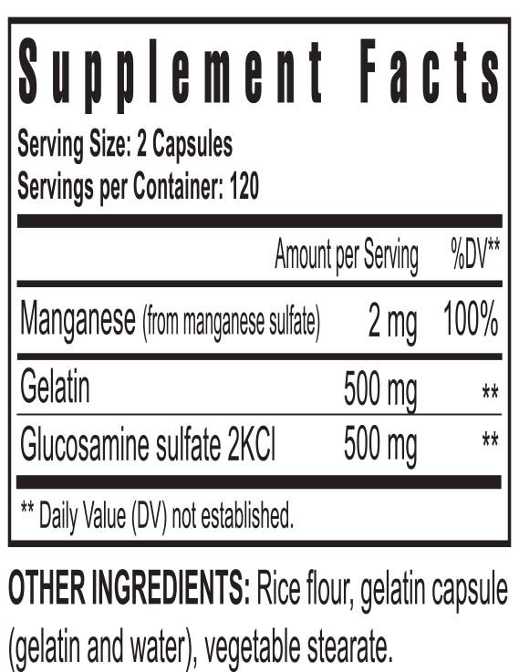 Ultimate Gluco-Gel - 240 capsules (4 Pack)