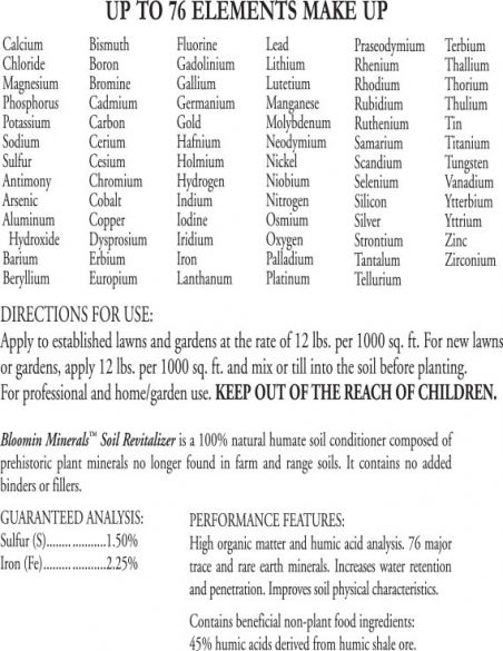 Bloomin Minerals™ Soil Revitalizer - 4.5 lbs