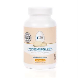 i26 Hyperimmune Egg - Vanilla Chewable Tablets