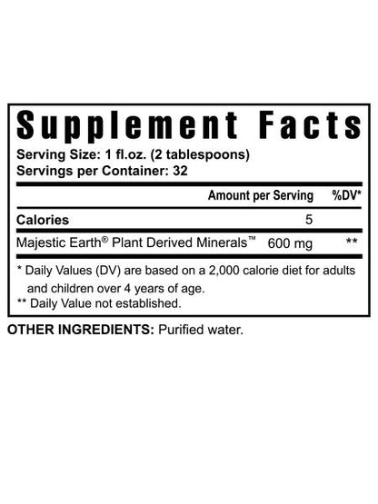 Plant Derived Minerals™ - 32 fl oz (4 Pack)