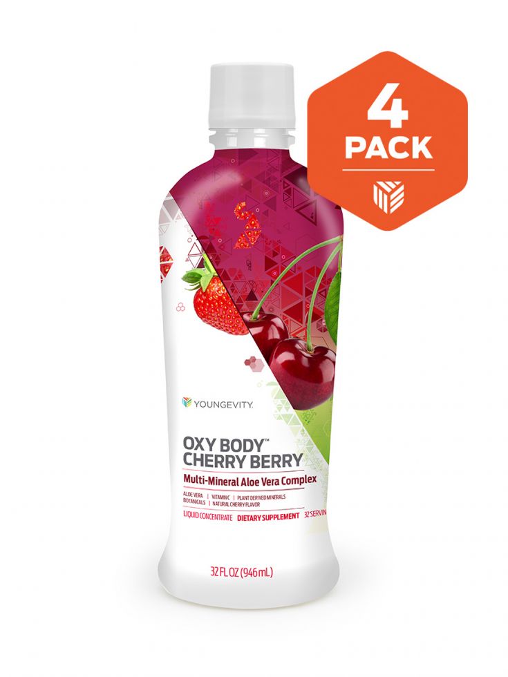 Oxybody™ Cherry Berry 32 fl oz (4 Pack)