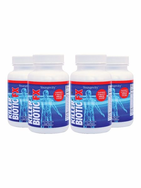 Killer Biotic Fx® - 60 capsules (4 Pack)