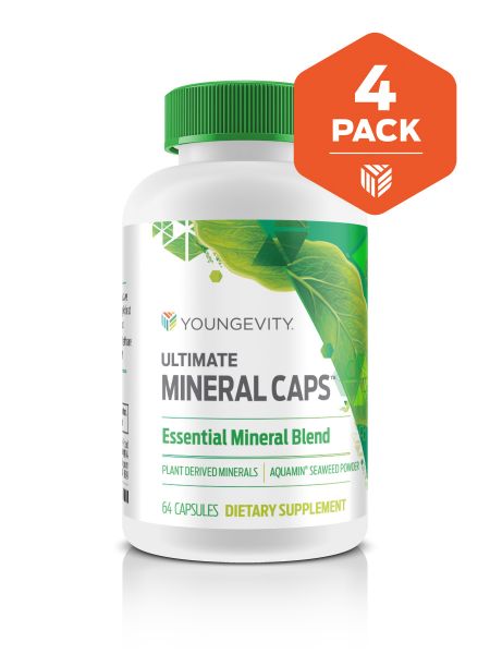 Ultimate™ Mineral Caps™ - 64 capsules (4 Pack)