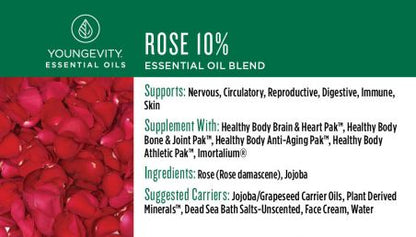 Rose 10% Essential Oil - 5ml