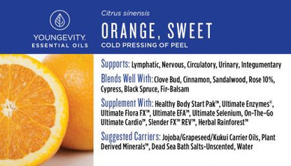 Orange, Sweet Essential Oil - 10ml