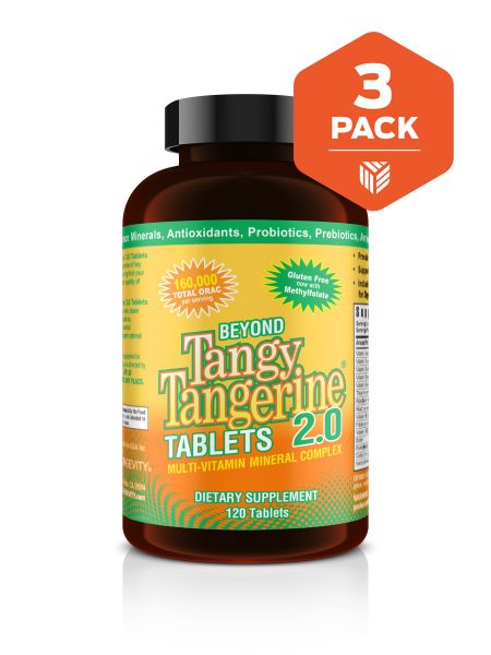 Beyond Tangy Tangerine (BTT) 2.0 Tablets - 120 Tablets (3 Pack)