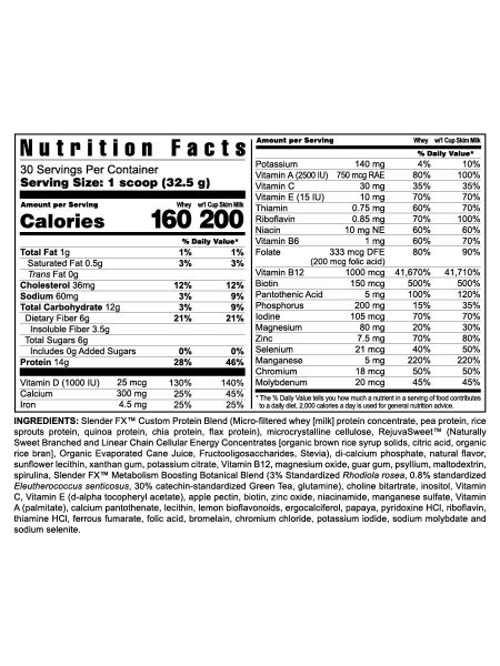 Slender Fx™ Meal Replacement Shake - French Vanilla