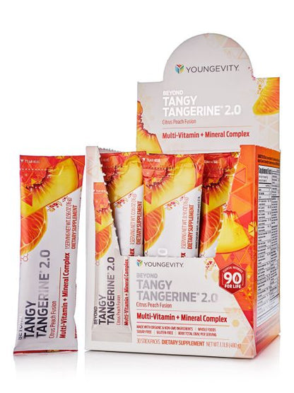 Beyond Tangy Tangerine (BTT) 2.0 Citrus Peach Fusion - 30 Count Box